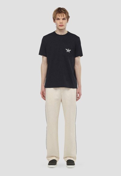 MCM ESSENTIAL MIT LOGO - T-shirt print - blue