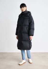 GANT FULL LENGTH COAT - Dunfrakker - black