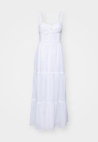 TRIM DRESS - Robe longue - egret
