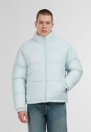 SMALL SIGNATURE EMBOSSED LOGO PUFFER - Giacca invernale - light blue