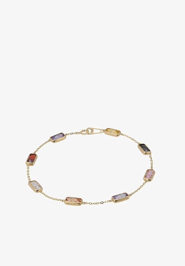 SOLID RAINBOW BAGUETTE GEMSTONE - Bracelet2