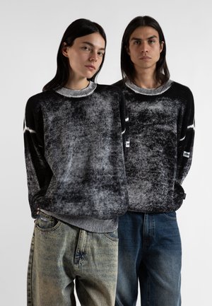 UNISEX ASHES - Striktrøje - faded black