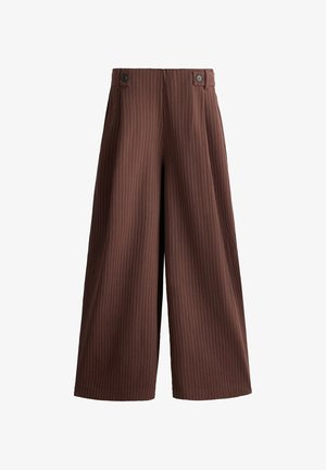 OYSHO, Pantalon classique - chocolate red