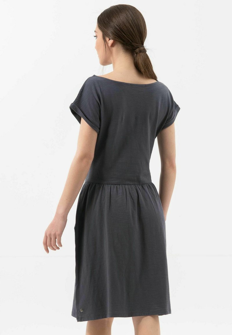 Damen Freizeitkleider | ORGANICATION Jerseykleid steel/blau - LO29701 Damen Freizeitkleider | ORGANICATION Jerseykleid steel/blau - LO29701