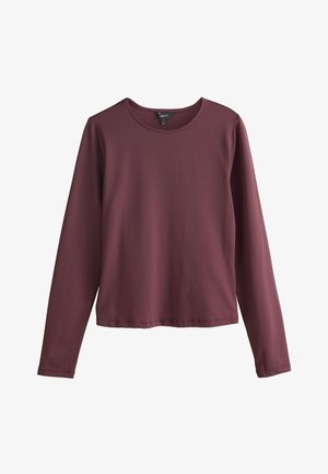 Next, Top s dlhým rukávom - new burgundy red