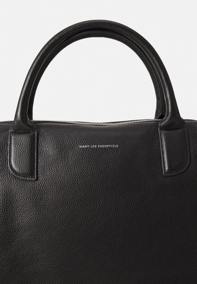 WANT Les Essentiels O'HARE PEBBLEGRAINED TOTE UNISEX - Velká kabelka - black