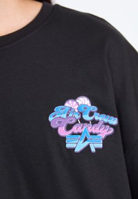 Alpha Industries CANDY CREW - Marškinėliai su spaudiniu - black