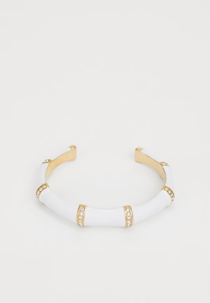 BAMBOO - Armbånd - yellow gold-coloured/white