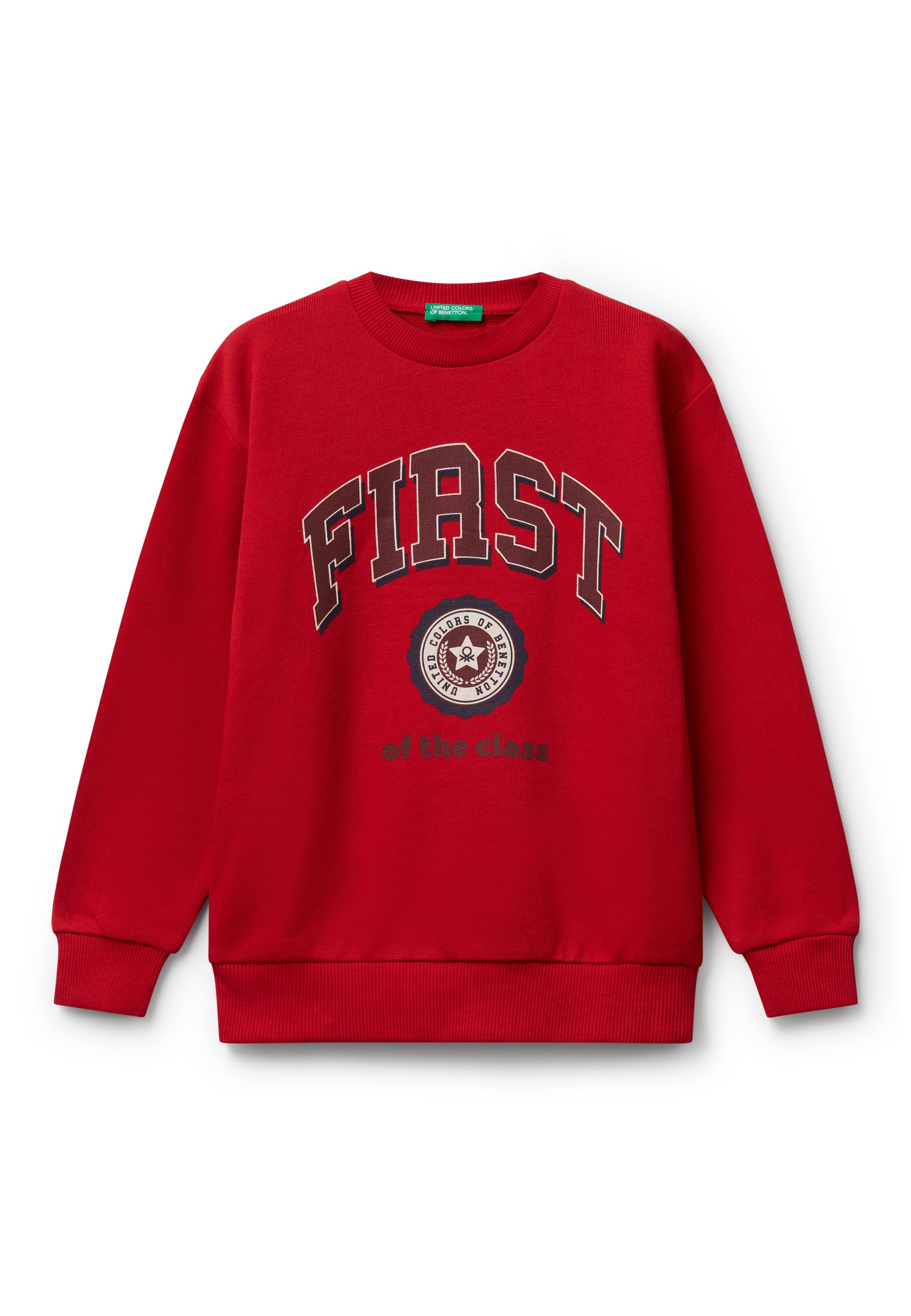 United Colors of Benetton LONG SLEEVE Sudadera red/rojo