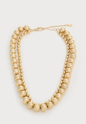 DKNY, ROW BALL CHAIN COLLAR   - Κολιέ - gold-coloured