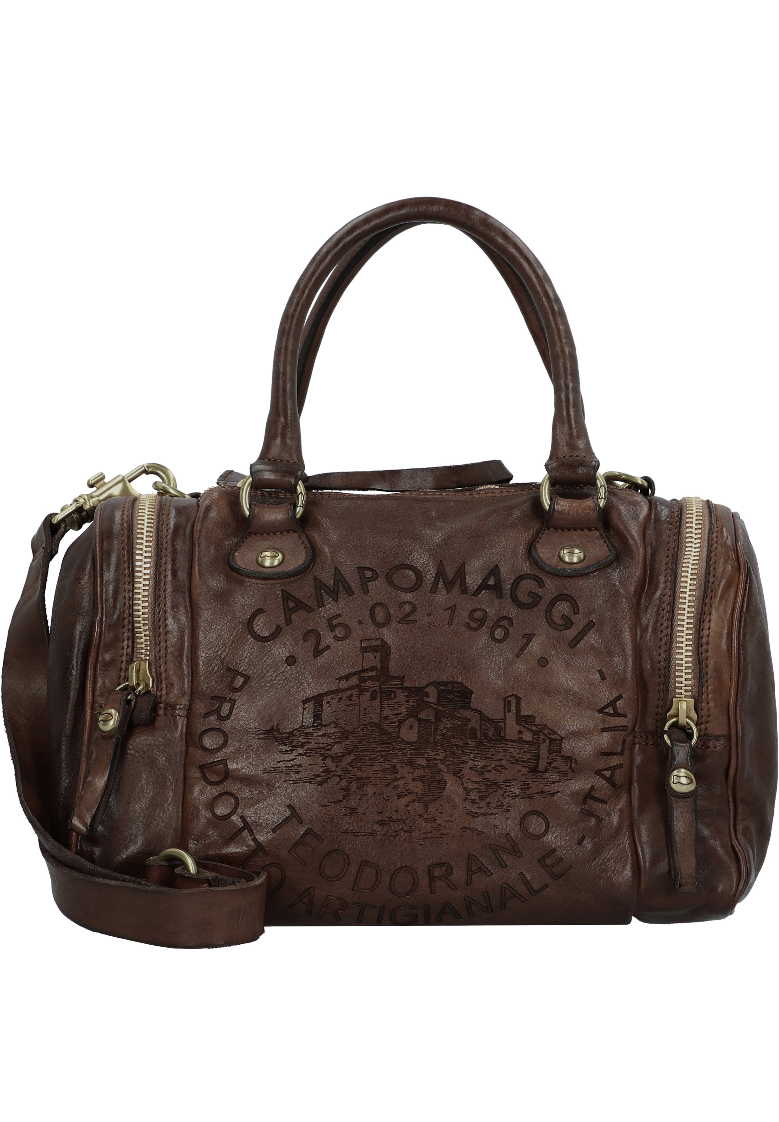 Campomaggi Sac à dos - v.militare t/grigio+st.nera/marron
