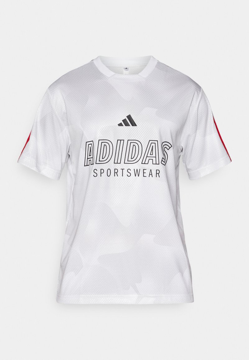 adidas Sportswear T-shirt print wit adidas Sportswear T-shirt print wit