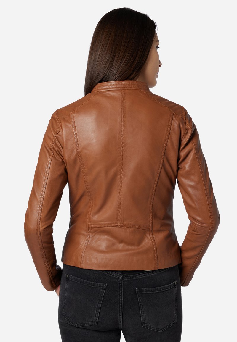 Damen Leichte Jacken | Ricano RYLEE Lederjacke cognac - MZ92738 Damen Leichte Jacken | Ricano RYLEE Lederjacke cognac - MZ92738