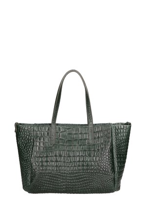 SHOULDER  - Borsa a mano - verde bottiglia