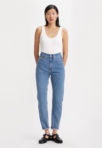 Levi's® MOJ HIGH RISE BOYFRIEND - Ravne kavbojke - blue moon
