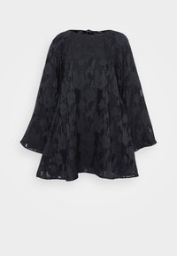 Gina Tricot Petite FLOWY DRESS - Kokteilinė suknelė / vakarėlių suknelė - black