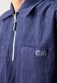 Scotch & Soda ZIP SHIRT - Shirt - peacoat