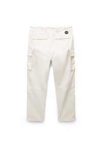 Napapijri TURES - Cargo trousers - beige dimity