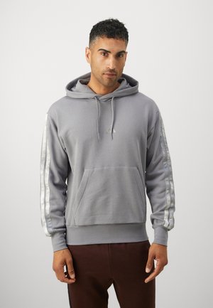 Hoodie - grey/multicolor/white