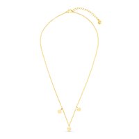 HARLEQUIN CRACKER MULTI STARBURST NECKLACE - Colier - pale gold-coloured