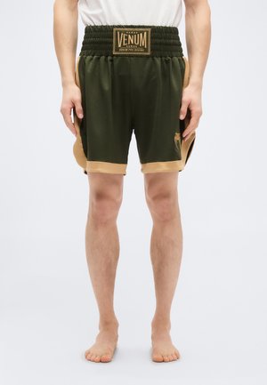 CLASSIC BOXING SHORTS - Spordišortsid - green/sand