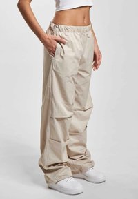 DEF - WIDE  - Trousers - sand Thumbnail Image 1