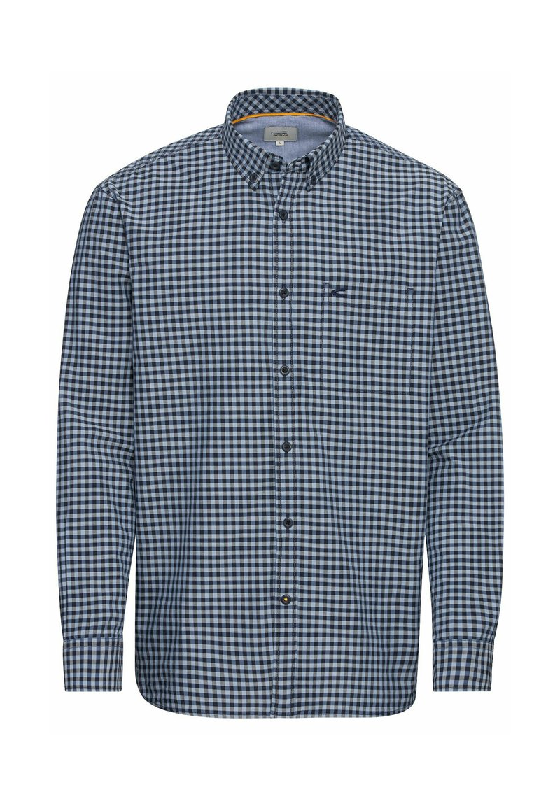 CAMEL ACTIVE Ajuste Regular Camisa De Negocios 'Vichy' En Azul, Azul Oscuro | ABOUT YOU
