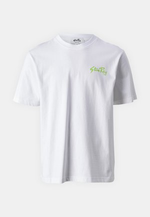 Stan Ray TEE UNISEX - Nyomott mintás póló - white/lime green
