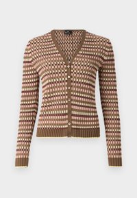 CARDIGAN BUTTON THRU - Vest - green