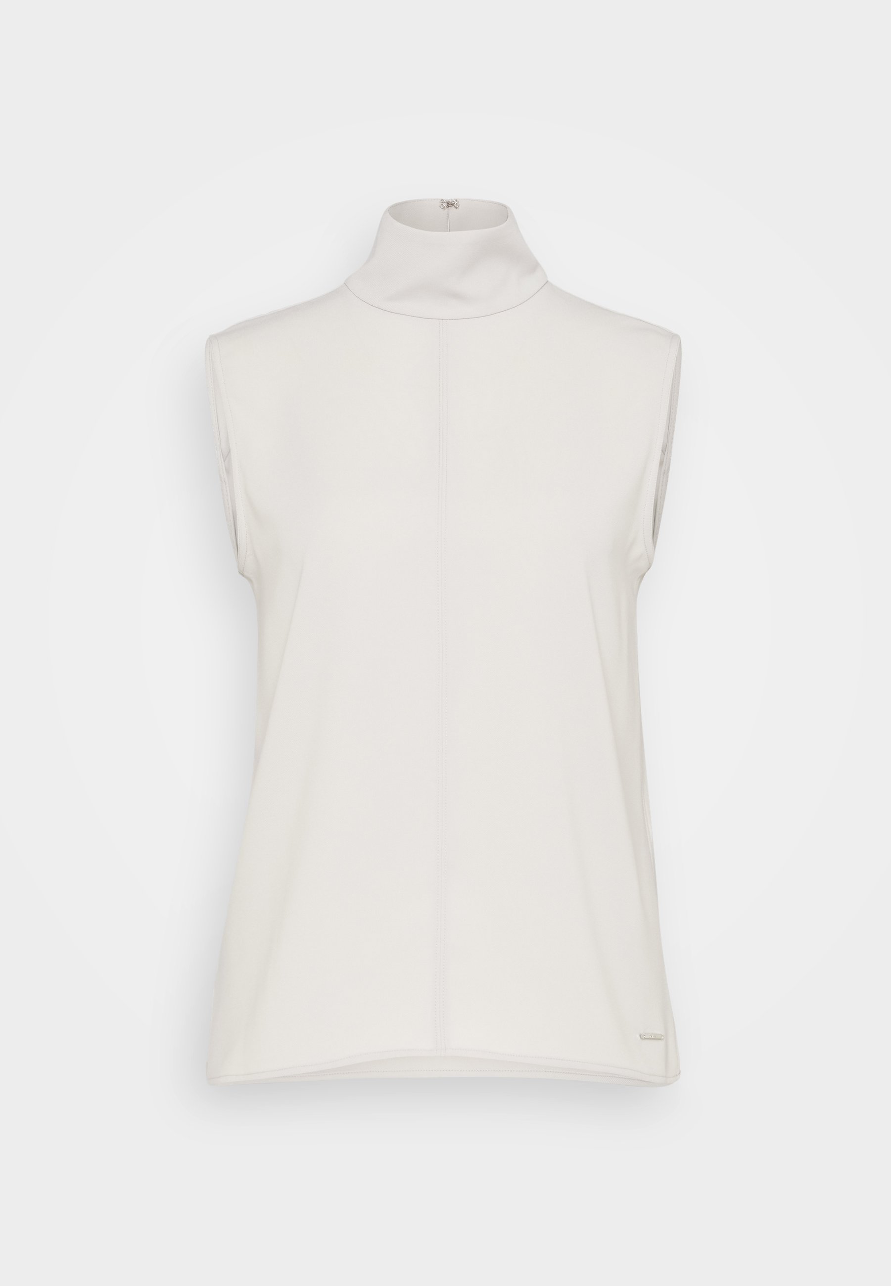 Calvin Klein STRUCTURE MOCK NECK - Top - morning haze
