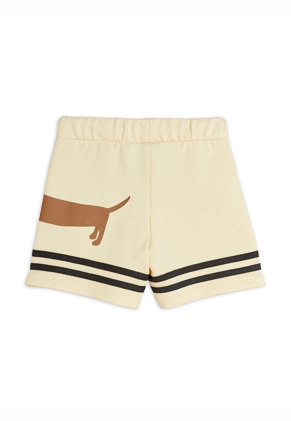 DOG STRIPES UNISEX - Tracksuit bottoms - beige3