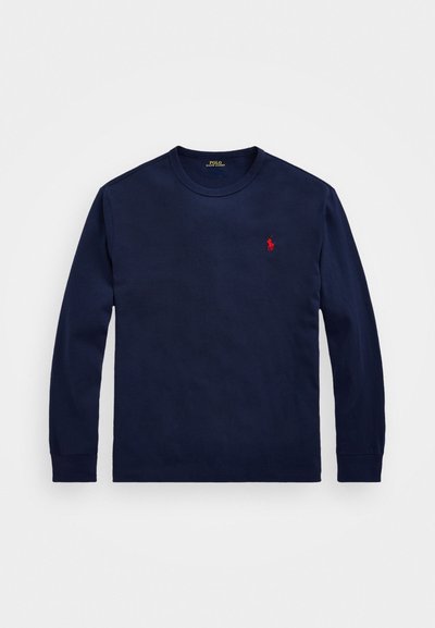 Polo Ralph Lauren Big & Tall JERSEY LONG SLEEVE T-SHIRT - Ilgarankovis viršutinės dalies drabužis - newport navy