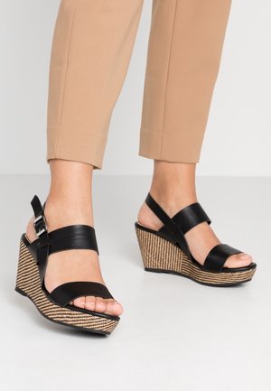 Wallis High heeled sandals - black