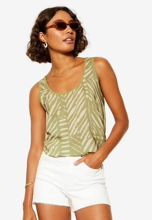 Friends Like These FRONT PRINTED-REGULAR FIT - Blūze - mottled green