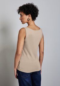Street One BASIC IN UNIFARBE - Top - beige