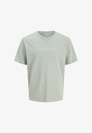JJ Rebel, Text - Μπλουζάκι με στάμπα - aqua gray