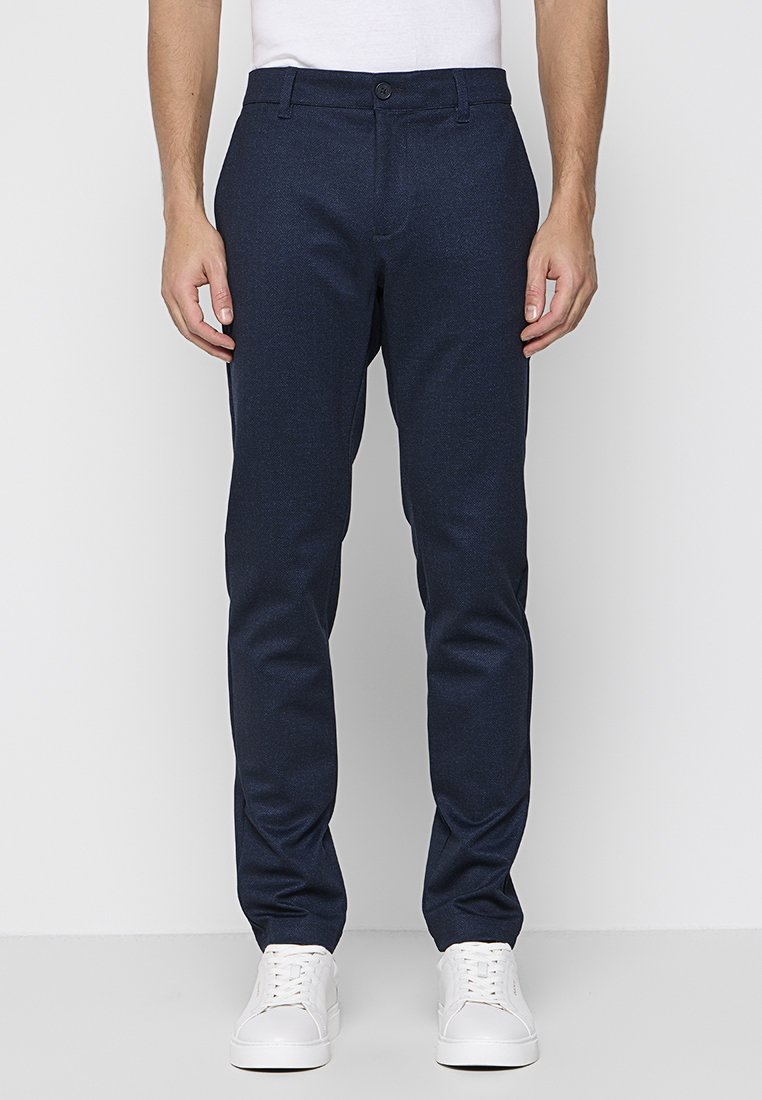 INDICODE JEANS Broek donkerblauw