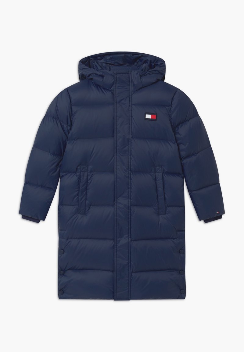 Tommy Hilfiger OVERSIZED UNISEX - Kabát z prachového peří - blue