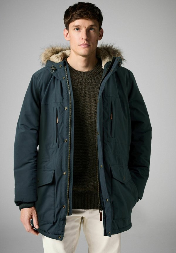 REGULAR FIT - SHOWER RESISTANT HOODED - Wintermantel