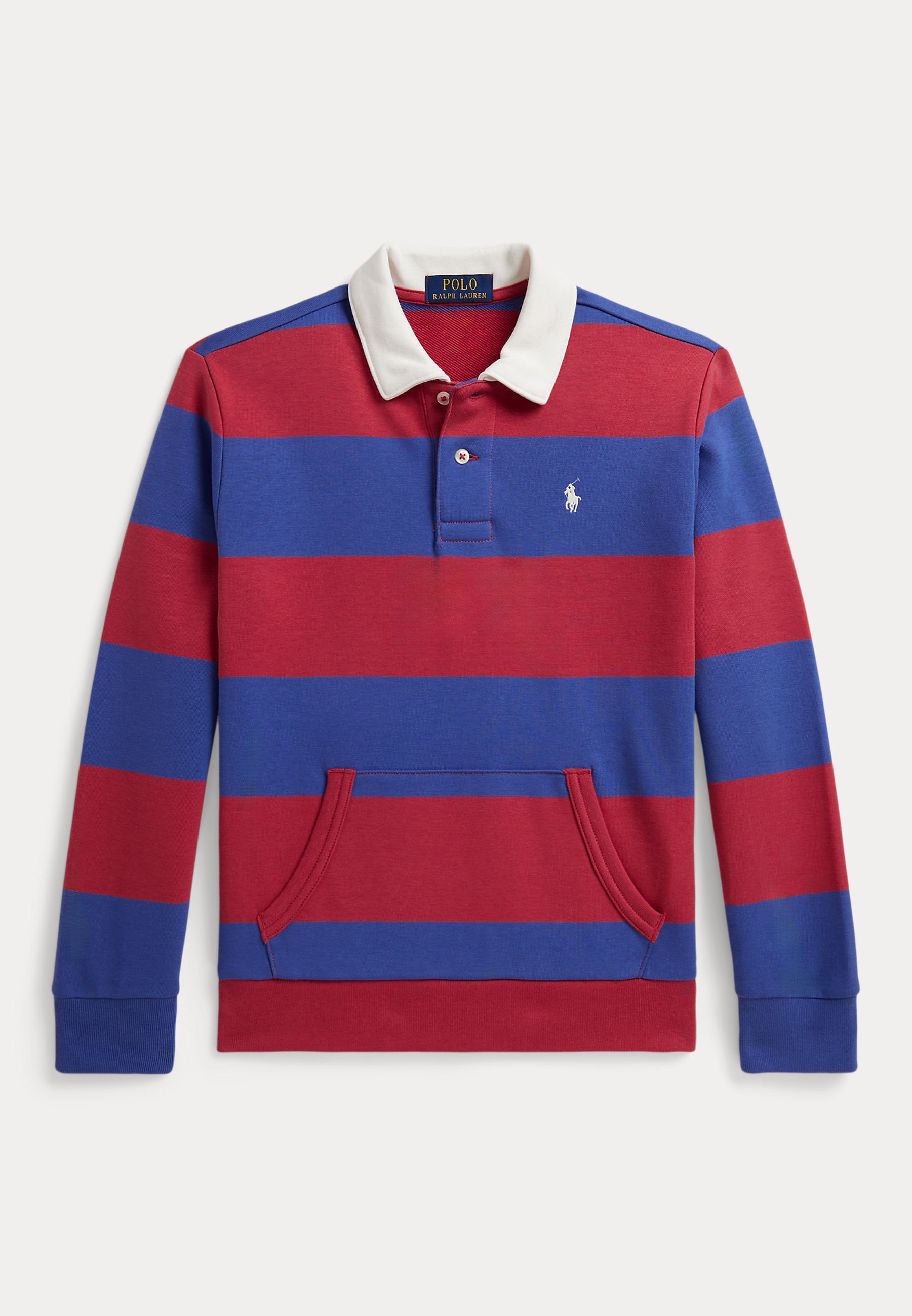 Polo Ralph Lauren FRENCH TERRY RUGBY SWEATSHIRT 7-14Y - Sweatshirt 