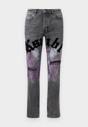 CHITCH SINNERS FALLEN - Jeans Tapered Fit - charcoal