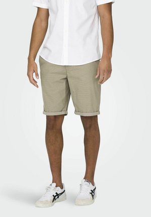 Only & Sons NORMAL GESCHNITTEN - Shorts - fallen rock