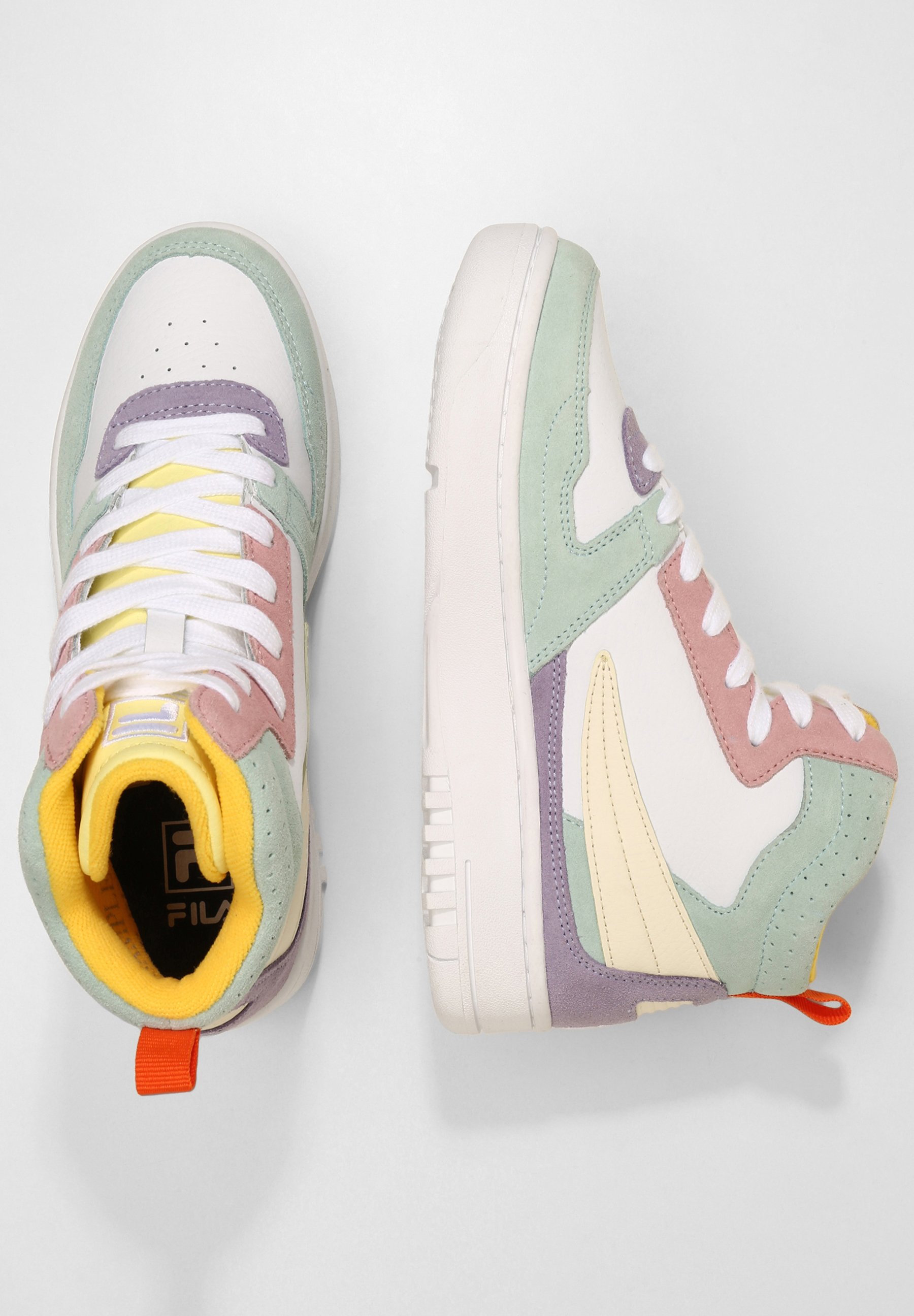 Fila Sneakers hoog - bay / pastel lilac/meerkleurig - Zalando.nl