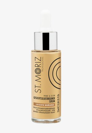 St. Moriz PROFESSIONAL SELBSTBRÄUNER SERUM GESICHT PRIME & GLOW - Serum - leichte bräune
