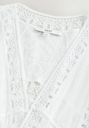 Next REGULAR FIT - CROPPED KIMONO - Summer jacket - white