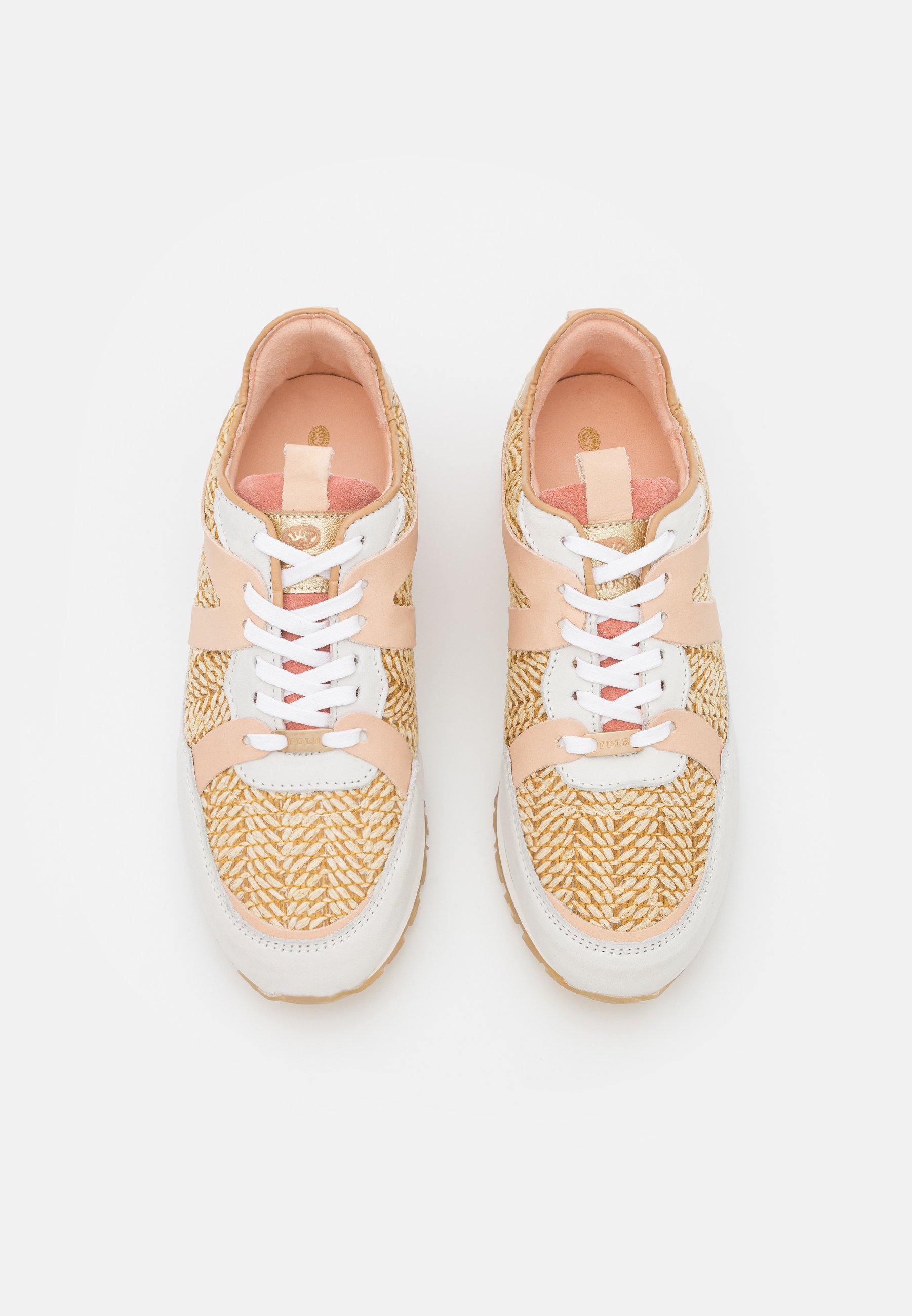 Fred de la Bretoniere Sneakers laag - multicolor/white/sand/rose/wit -  Zalando.nl