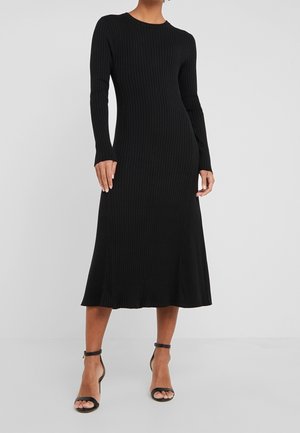Abito in maglia - black