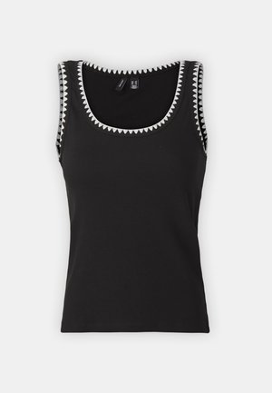 Vero Moda Tall, VMVIOLA TANK - Topp - black