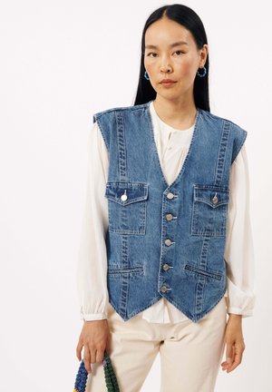 FRNCH, EVY - Bodywarmer - bleu jean