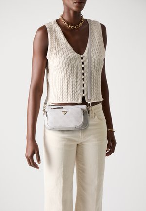 NOELLE II DBL POUCH CROSSBODY SET - Borsa a mano - white